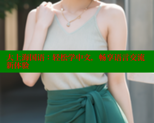 大上海国语：轻松学中文，畅享语言交流新体验