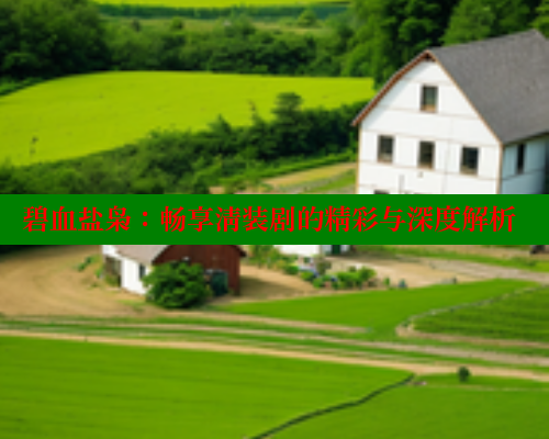 碧血盐枭：畅享清装剧的精彩与深度解析