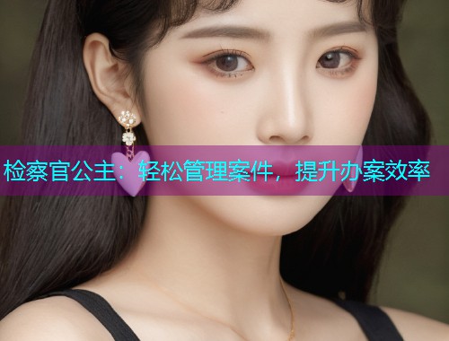 检察官公主：轻松管理案件，提升办案效率