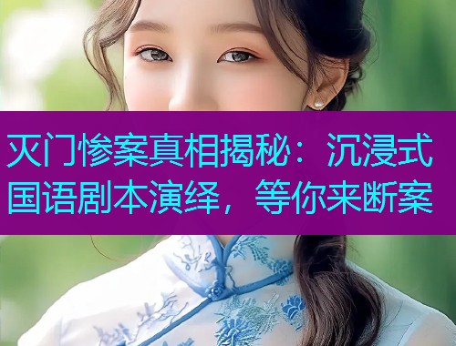 灭门惨案真相揭秘：沉浸式国语剧本演绎，等你来断案  第2张